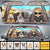 Life Is Better With The Dogs - Gift For Pet Lovers, Personalized Auto Sunshade