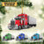 Personalized Trucker Christmas Ornament