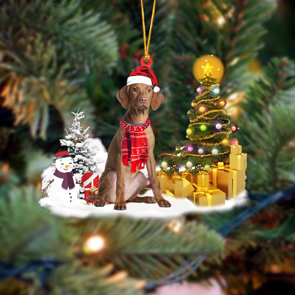 Vizsla Christmas Ornament